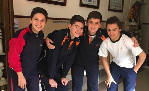 El equipo leonés «Os irmaos» se alza con el último premio semanal de El Norte escolar