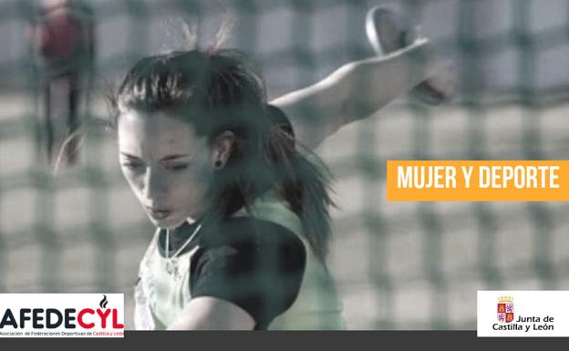 La lanzadora de disco, Inés Venero, embajadora de la Igualdad de Afedecyl en León