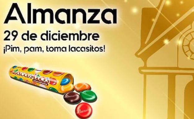 En Almanza, la Nochevieja se celebra con Lacasitos