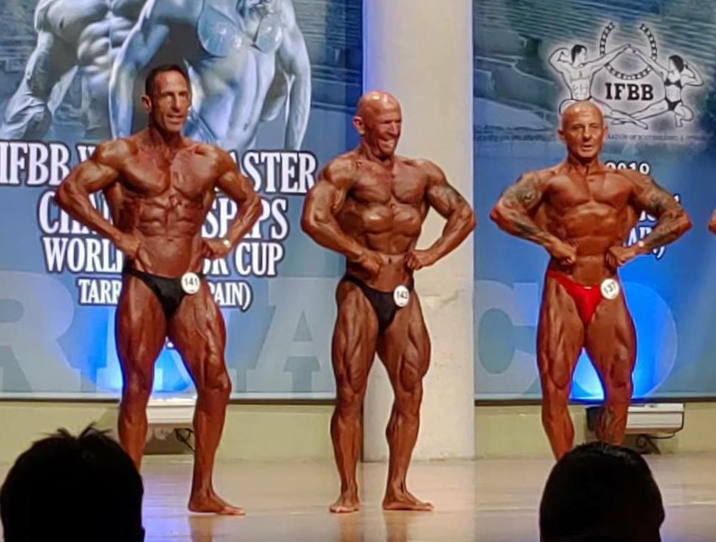 Edesio Marqués, culturista campeón de España en la categoría Master 50