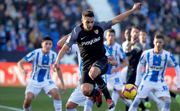 Ben Yedder rescata un punto para el Sevilla en Butarque