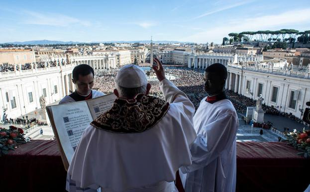 El Papa apela a «la fraternidad» entre los pueblos en su mensaje de Navidad