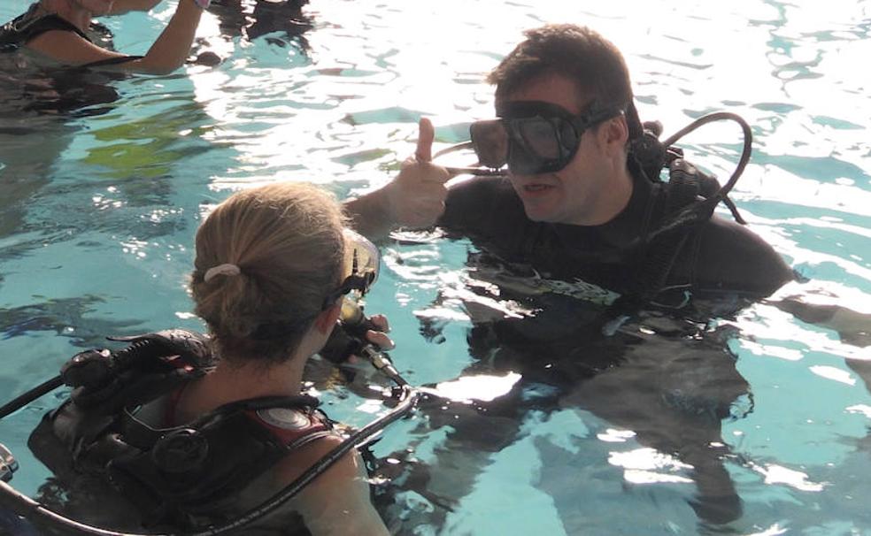 Reyes Magos bajo el agua