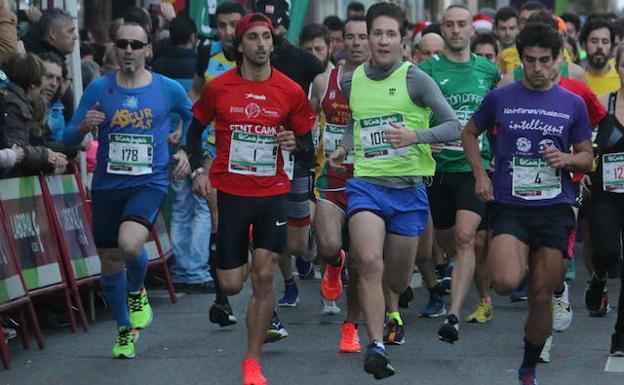 Jorge Blanco y Laura Sánchez , sin rival en la San Silvestre 2018 de León