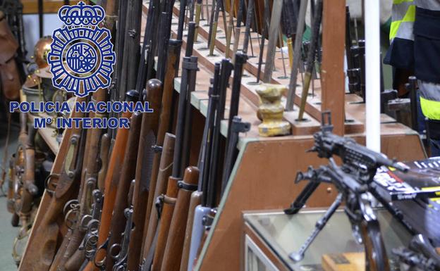 La 'canibalización' irrumpe en el tráfico ilegal de armas en España