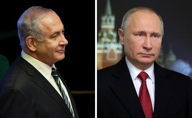 Netanyahu y Putin abordan la situación de Siria tras anuncio de retirada de EE UU