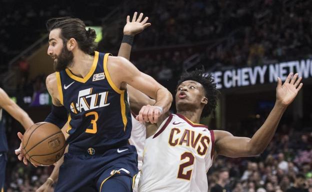 Ricky Rubio ayuda al triunfo de los Jazz