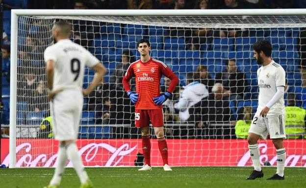 Courtois colapsa la enfermería blanca