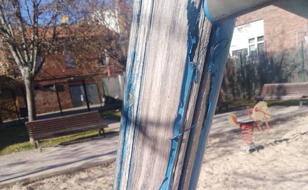 El PP pide la «reparación urgente» del parque de Parroco Gregorio Boñar