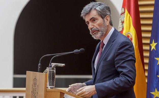 Lesmes recuerda al Parlamento su «obligación» de renovar el CGPJ