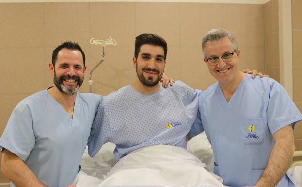 Juanjo Fernández, operado con éxito de su hombro izquierdo
