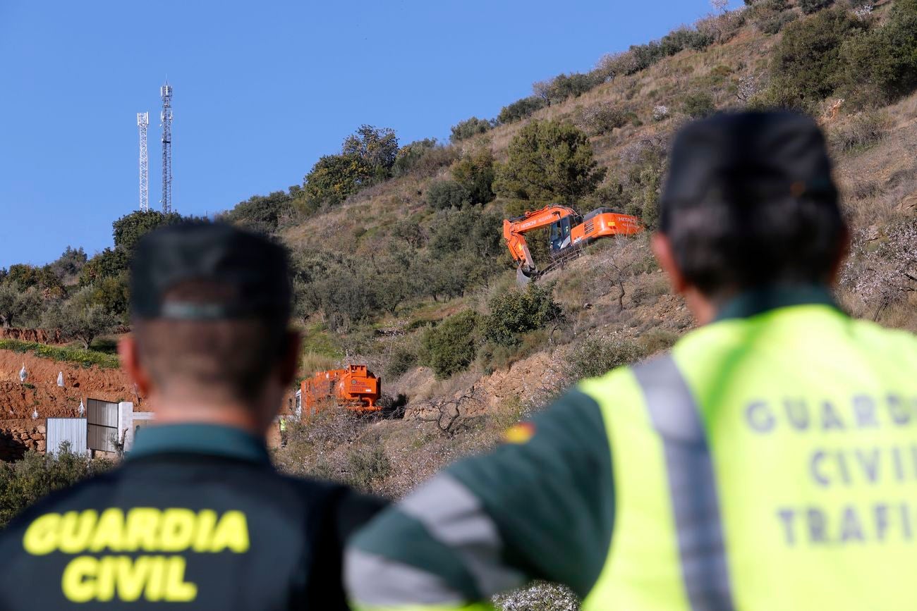 Rescate del pequeño Yulen en Totalán