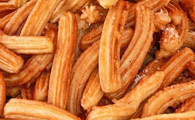 Imagen de churros tradicionales./