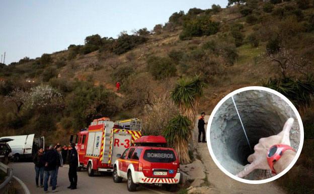 Ocho técnicos de la Brigada de Salvamento Minero de Hunosa se suman al rescate del pequeño atrapado en un pozo