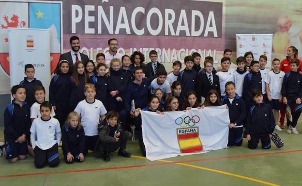 Peñacorada acoge el programa 'Todos Olímpicos'
