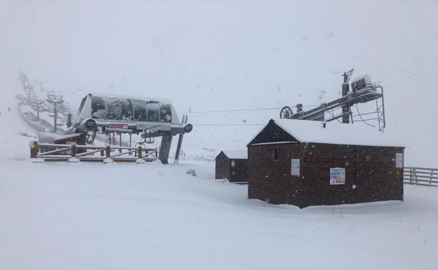 Activada la fase de alerta por nevadas en las zonas de la Cordillera Cantábrica y de la Meseta de León