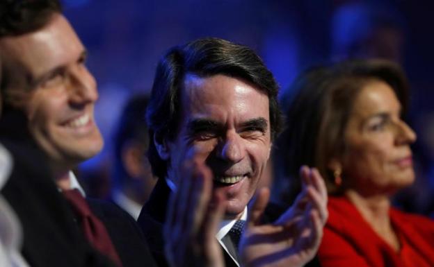 Rajoy barre a Aznar en el 'aplausómetro'