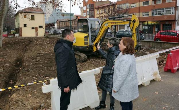 El Parque de Quevedo gana una nueva zona ajardinada que se abrirá en primavera