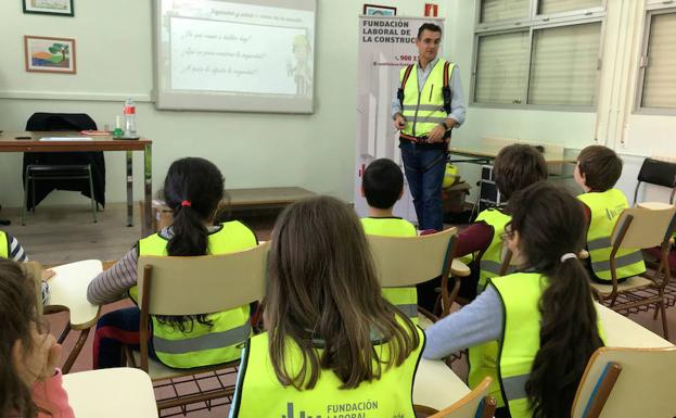 Un alumno de Valderas gana un premio sobre seguridad de la Fundación Laboral de la Construcción