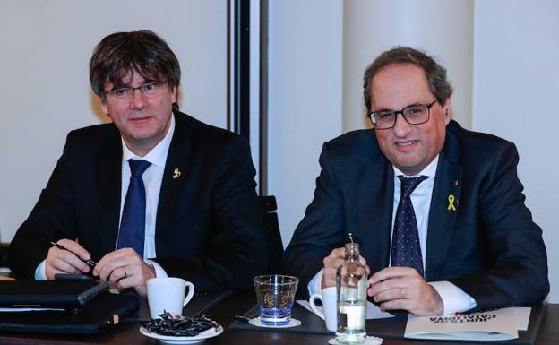 JxCat y ERC chocan por la intención de Puigdemont de volver a ser investido