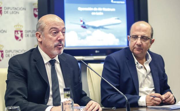 Air Nostrum estudia crecer en vuelos y destinos estivales desde el Aeropuerto de León y estudia conexiones internacionales