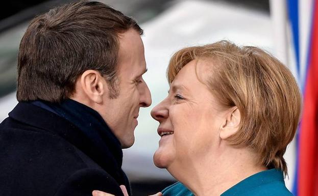 Merkel y Macron marcan el camino a la UE