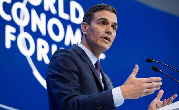 Sánchez sostiene ante Davos que la desigualdad debilita las democracias
