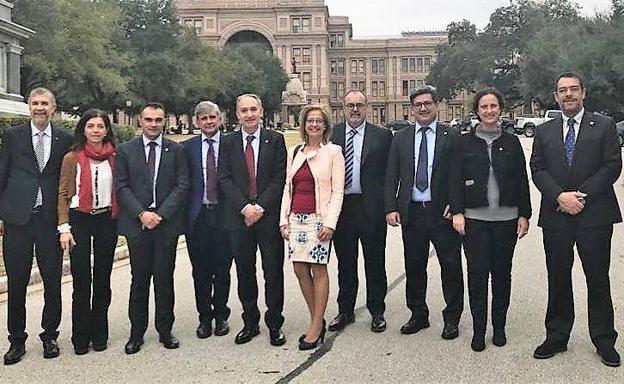 Representantes de las universidades públicas de Castilla y León visitan Texas para estrechar lazos