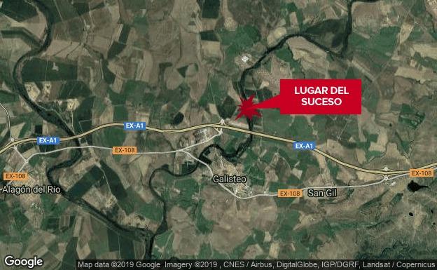 Unos ciclistas hallan el cadáver de una mujer de 64 años en Cáceres