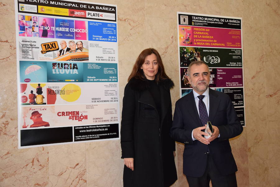 Marta Hazas, Unax Ugalde y Josema Yuste, protagonistas del teatro en La Bañeza