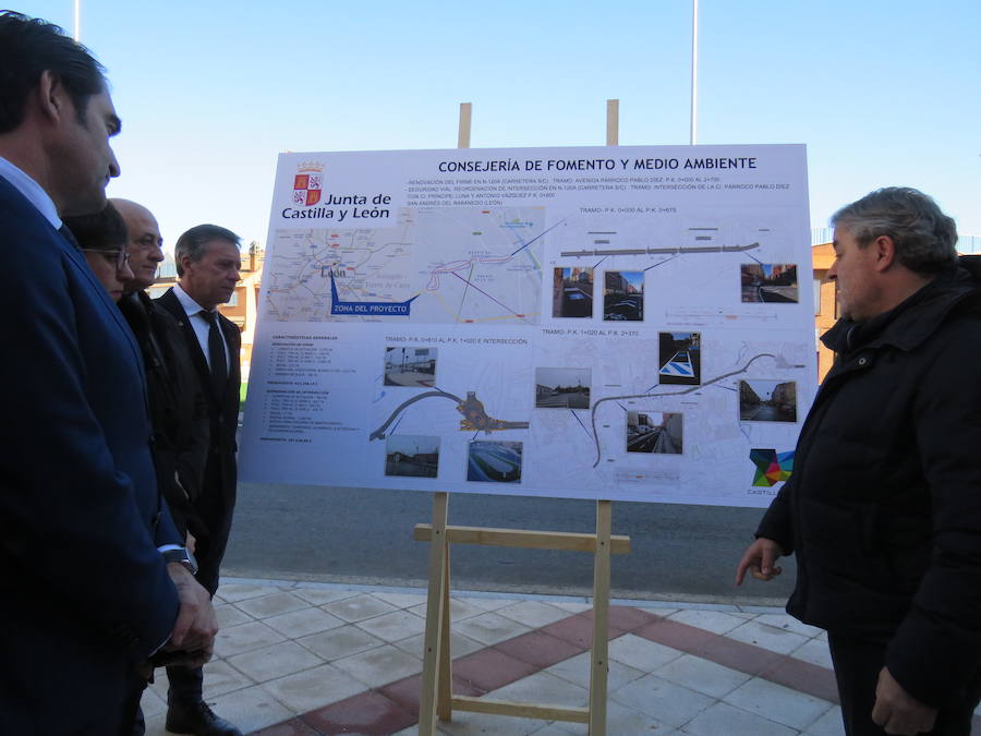 Nueva rotonda en Paraíso-Cantinas