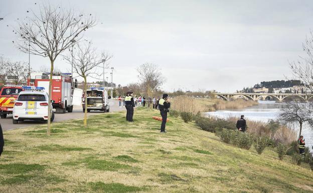 La UME de León encuentra un cadáver en el río Guadiana a su paso por Badajoz