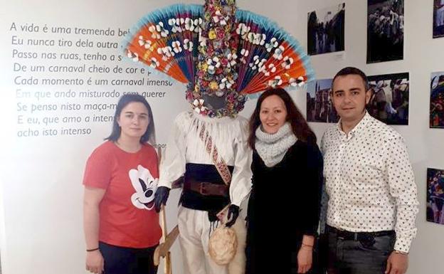 El Centro Interpretativo de la Máscara Ibérica de Lazarim expone durante el 2019 un guirrio de Llamas de la Ribera