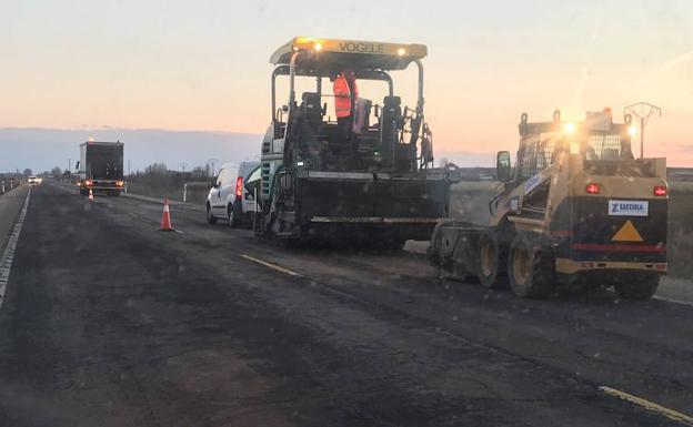 Comienzan las obras de reparación de la N-630 con una inversión prevista de dos millones de euros