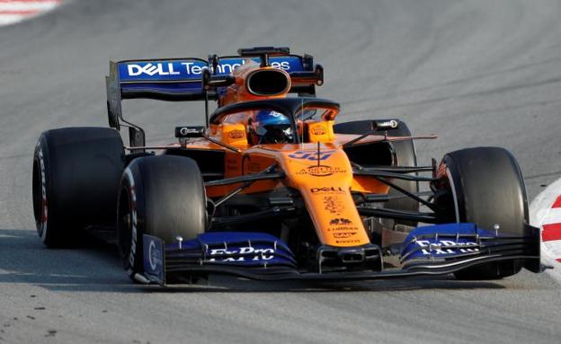 Sainz aprende a sufrir con McLaren