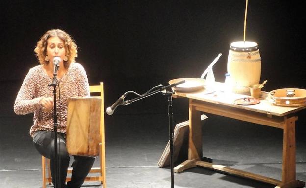 Vanesa Muela lleva su música folk al escenario de El Albéitar