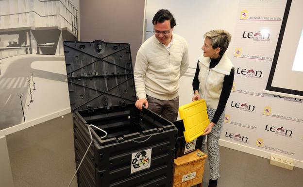 Los centros docentes de León han reciclado 282.000 kilos de residuos orgánicos desde 2017
