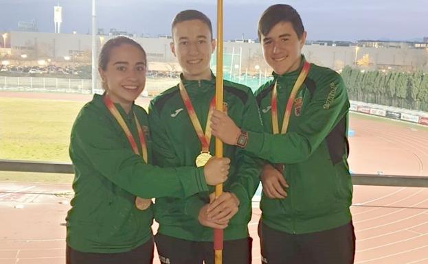 Pablo Costas campeón de España de lanzamiento de jabalina sub-20