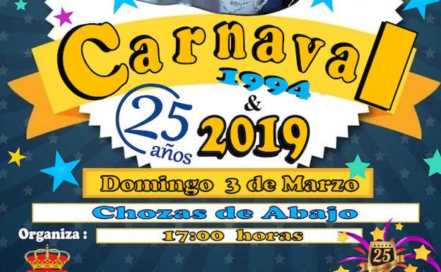 Chozas de Abajo conmemora el 25 aniversario de los carnavales