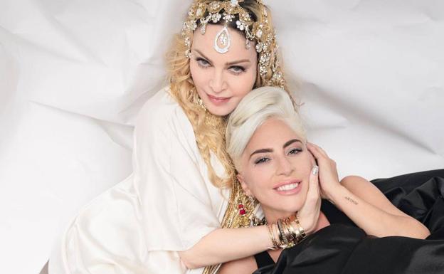 Madonna y Lady Gaga, tan amigas