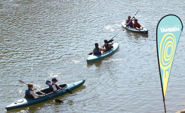 Los municipios ribereños del Duero ultiman la 'guía de río' para establecer una ruta en piragua y canoa desde Urbión hasta Oporto