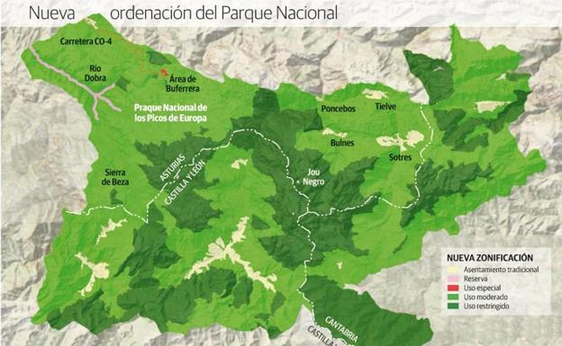 Los afectos tienen dos meses para alegar el Plan Rector de Picos de Europa que 'restringe' el 67% de la superficie