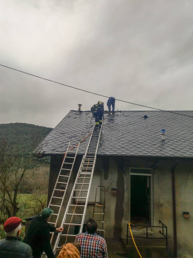 Incendio en una vivienda de Tremor de Abajo