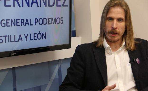 Pablo Fernández: «Cs es más de lo mismo que el PP, el PSOE un mero maquillaje y VOX antónimo del progreso»