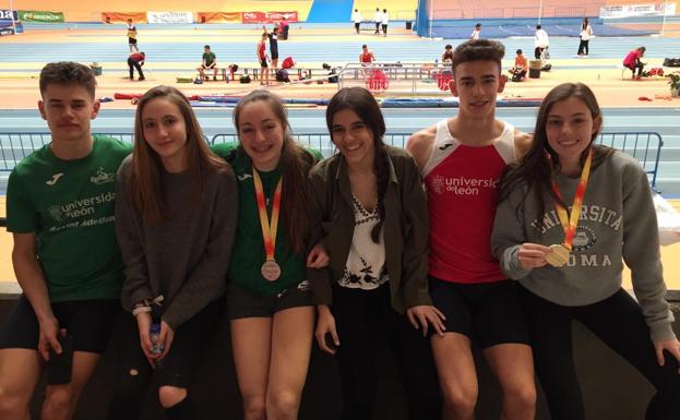 Nuria Menéndez, campeona de España sub-18 de pentatlón