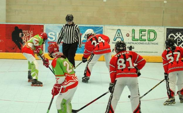 El equipo senior Rollers In Line se mantiene vivo en la Liga