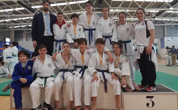 Tres oros, una plata y dos bronces para el Kyoto en Valladolid