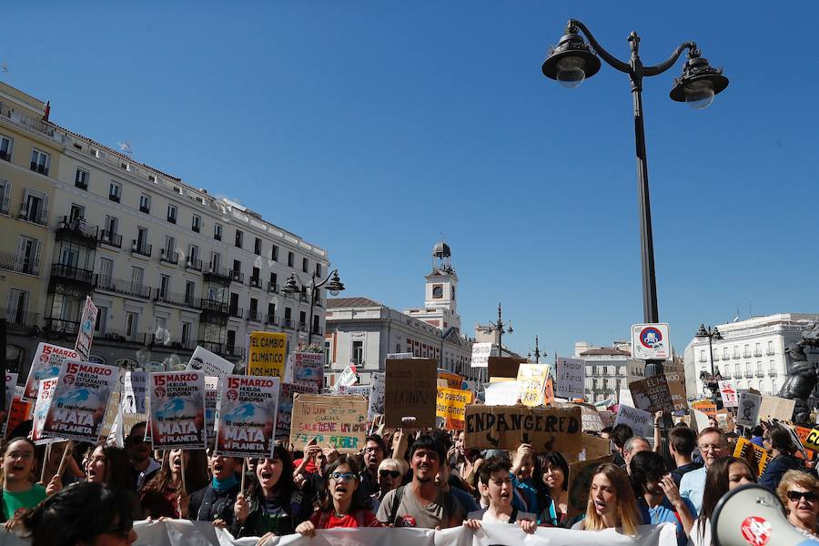 Movilización mundial de los jóvenes contra el cambio climático