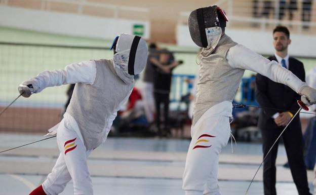 Daniel Fernández y Víctor Blanco, entre los mejores en el Campeonato de España de Esgrima M23