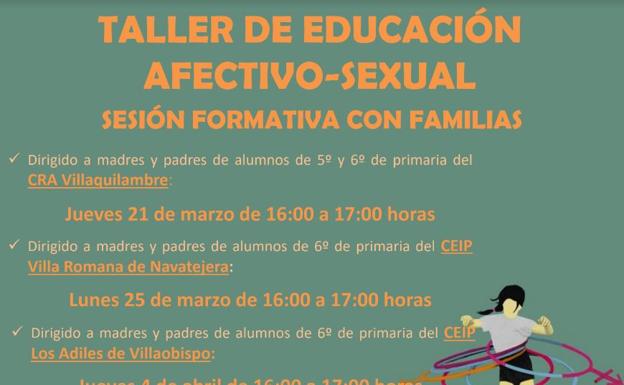 Villaquilambre pone en marcha un programa de 'Educación afectivo-sexual